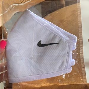 White nike facemask